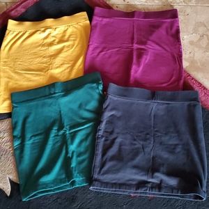Bodycon skirts. Selling as a bundle.